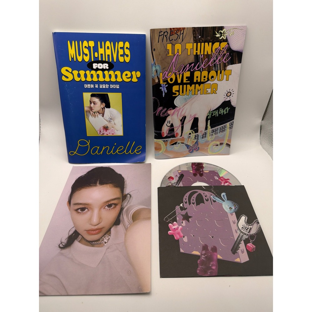 NewJeans Get Up 2nd EP Danielle Version Album CD Photobooks Photocard Set